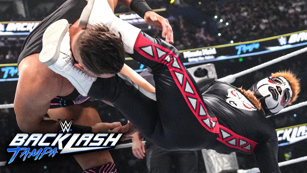 Danhausen & Minihausen vs. The Miz & Kit Wilson: Backlash 2026 highlights