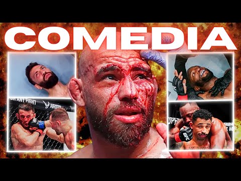 KNOCKOUTS DE MMA PERO CADA VEZ SON MÁS GRACIOSOS