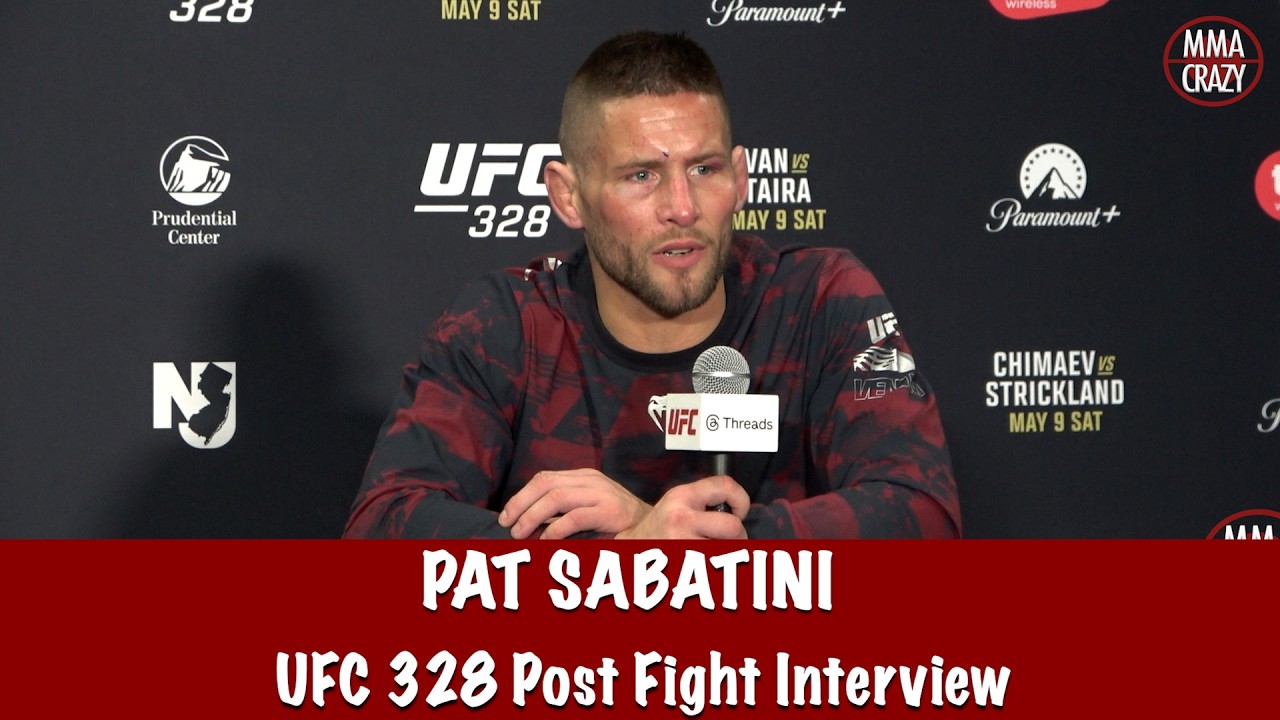Pat Sabatini responds to FAN BACKLASH after win over William Gomis at UFC 328