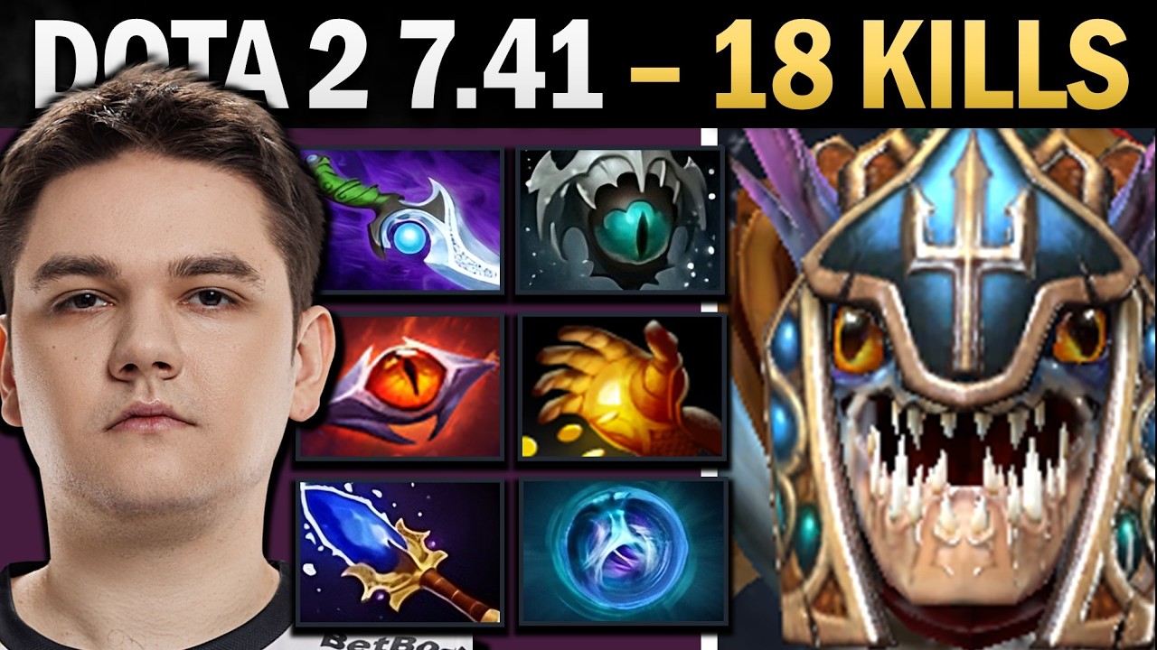 Slark Dota 2 7.41 with Midas and Linkens - Dota Gameplay