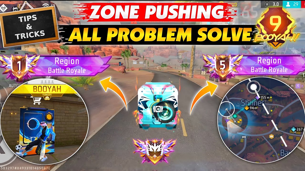(Kalahari🤯) Zone Push Tips and tricks | Best Character Combination | Zone Push All Problem Solved