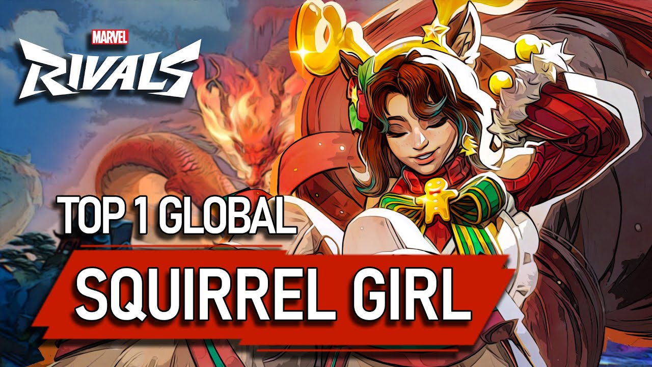 TOP 1 GLOBAL SQUIRREL GIRL ! sn1pamasta fan - MARVEL RIVALS PRO