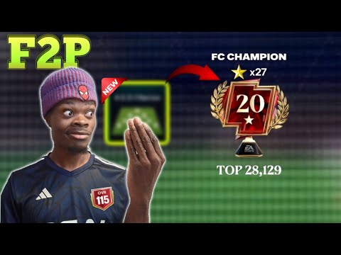 Grinding to 50 starsЁЯМЯ on my F2p Account! Using my new"Tiki Taka Fc" FormationЁЯФе - FC MOBILE