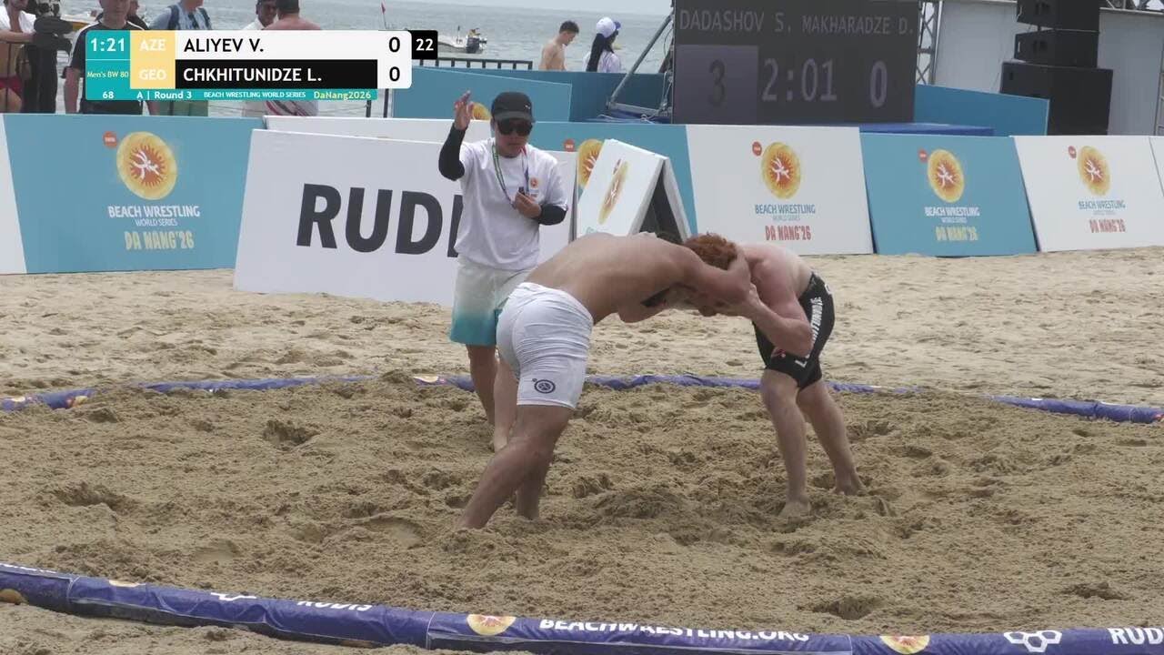 Vusal ALIYEV (AZE) vs. Luka CHKHITUNIDZE (GEO) • A | Round 3 • Men's BW 80Kg