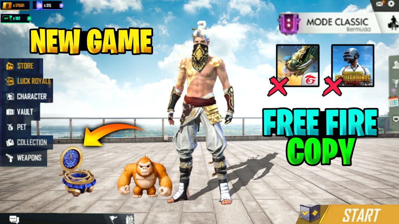 Offline Game Like Free Fire | Free Fire Ban News Today | Scarfall Gameplay background