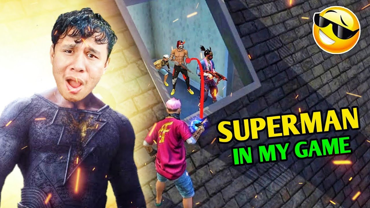 Superman in Free Fire đ± Free Fire Funny Moments đ background