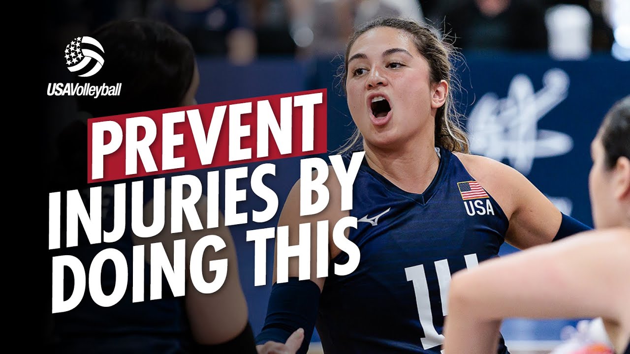 How to PROTECT Athletes from Injury | Common Volleyball Injuries & Prevention Tips w/ Aaron Brock background