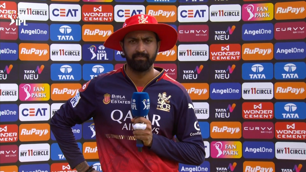 IPL 2025 M37: PBKS vs RCB - Krunal Pandya Interview