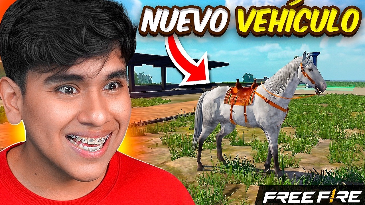El CABALLO reemplazó a los VEHÍCULOS para SIEMPRE😨 Free Fire background