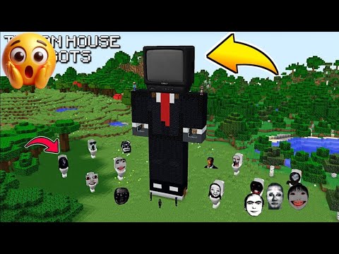 I FOUND TITAN TV HOUSE WITH 100 NEXTBOTS in Minecraft - Gameplay - Coffin Meme