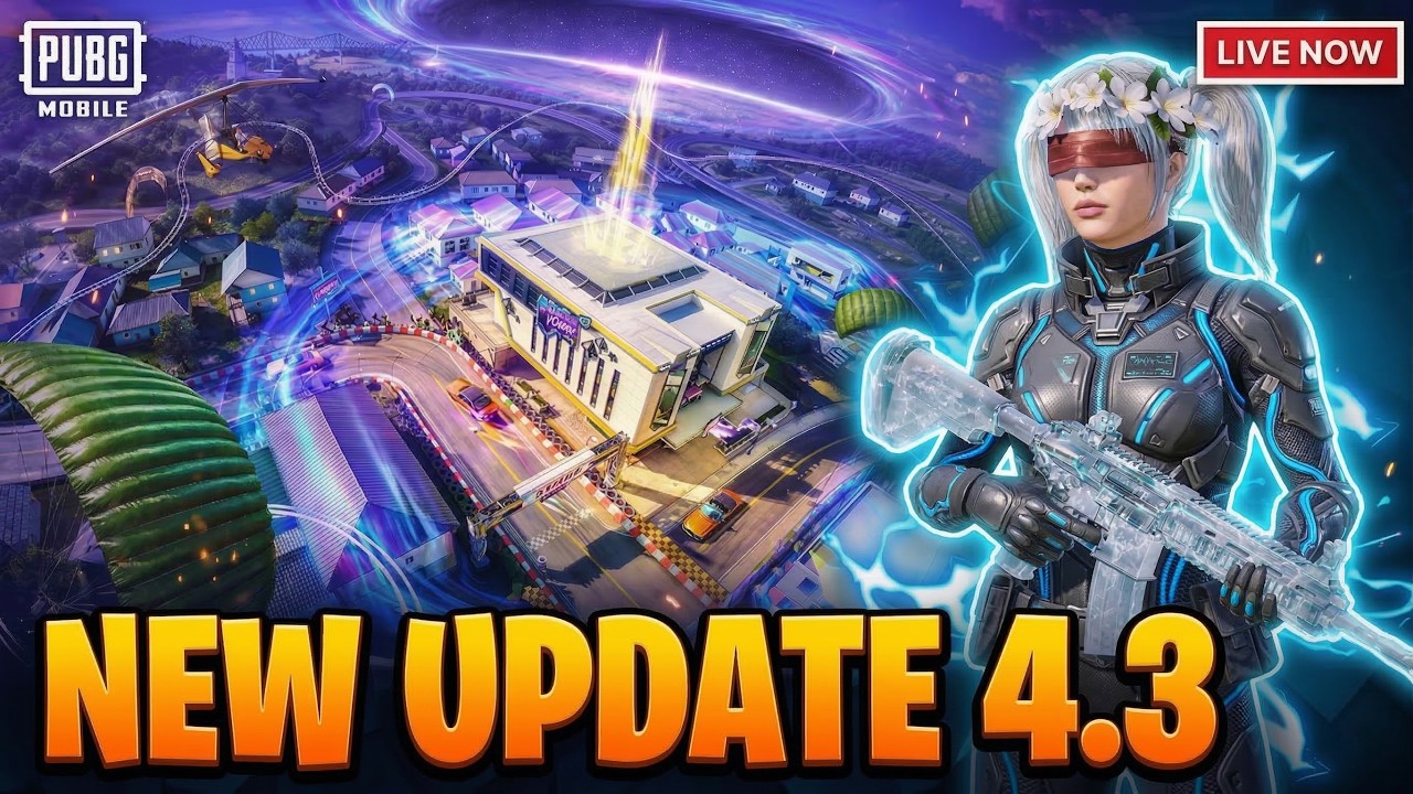 ๐ด LIVE PUBG MOBILE 4.3 UPDATE ๐ฅ | Road to TOP 10 Conqueror Push