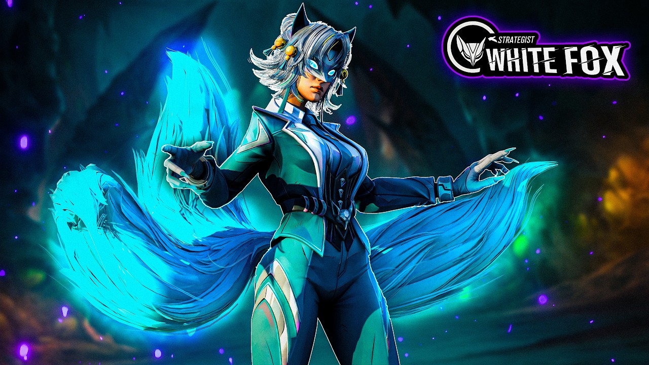 I played WHITE FOX and she is INSANE (25K DMG+37 KILLS & 49K HEALING) | Marvel Rivals background