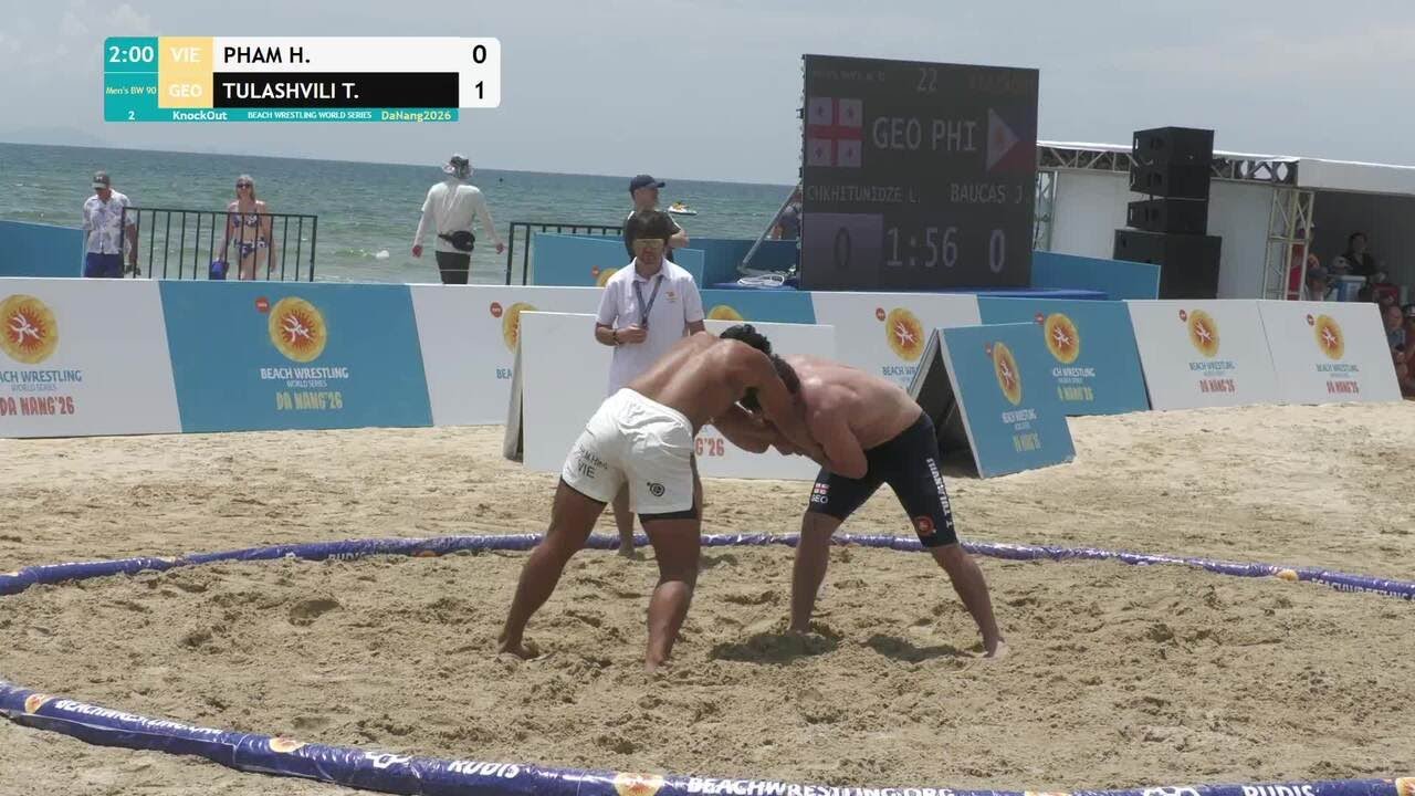 Huynh Minh Hieu PHAM (VIE) vs. Tornike TULASHVILI (GEO) • KnockOut • Men's BW 90Kg