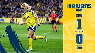 Seger i VM-kvalet | Highlights Serbien-Sverige 1-0