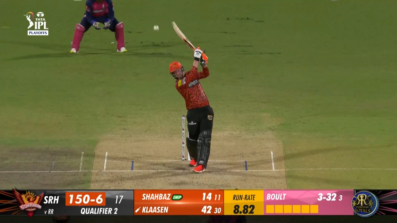 Q2: SRH vs RR – Heinrich Klaasen Six