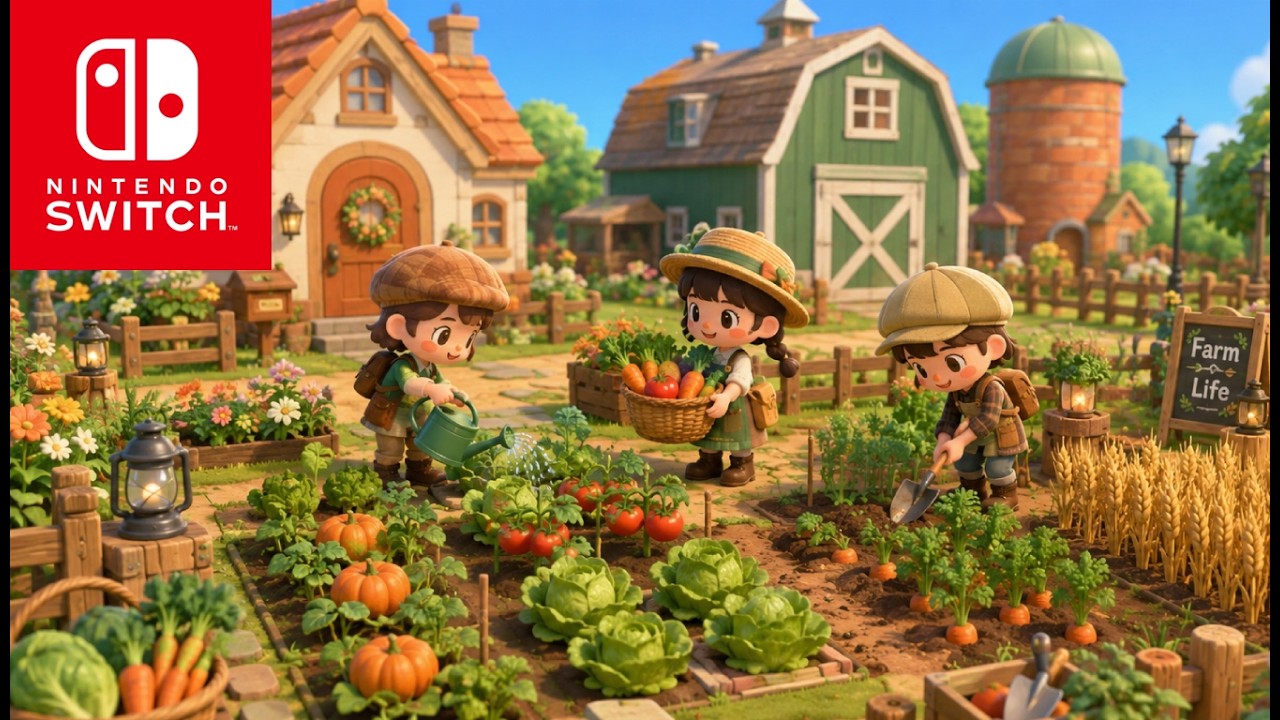 TOP 20 NEW UPCOMING Cozy Games on Nintendo Switch and Switch 2