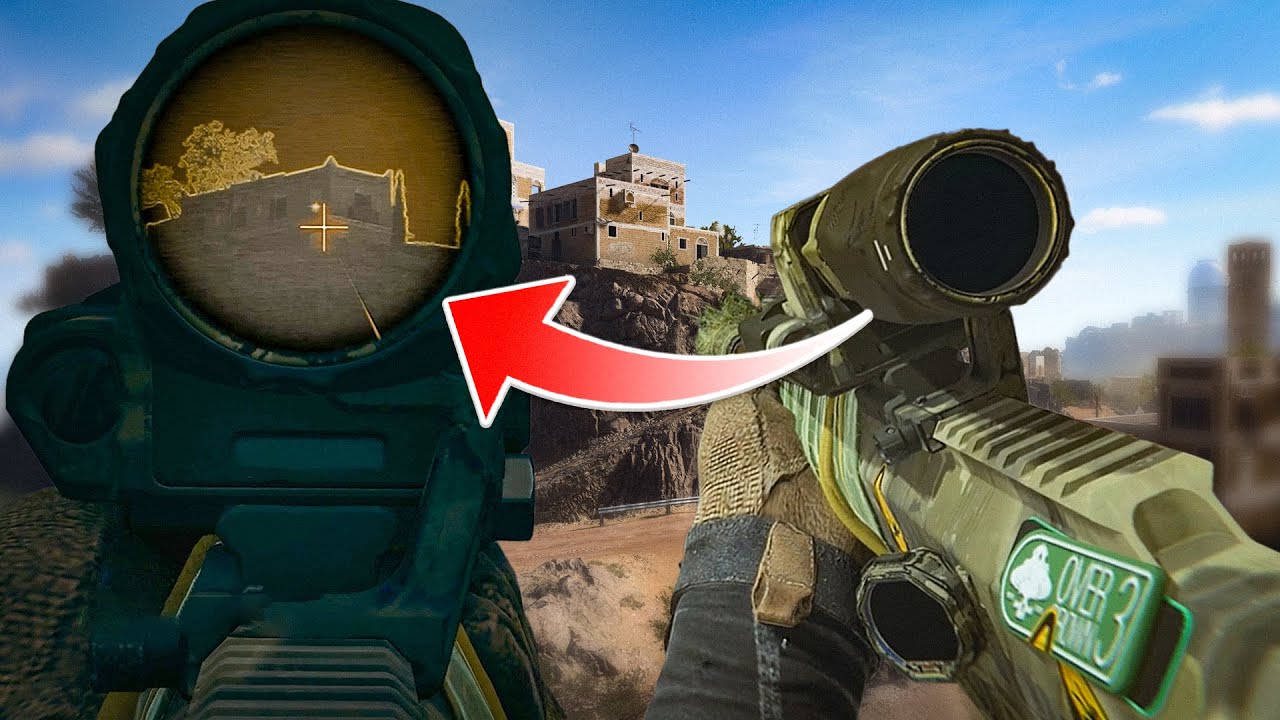 This Thermal Sniper Scope is OP in Warzone Right Now! background