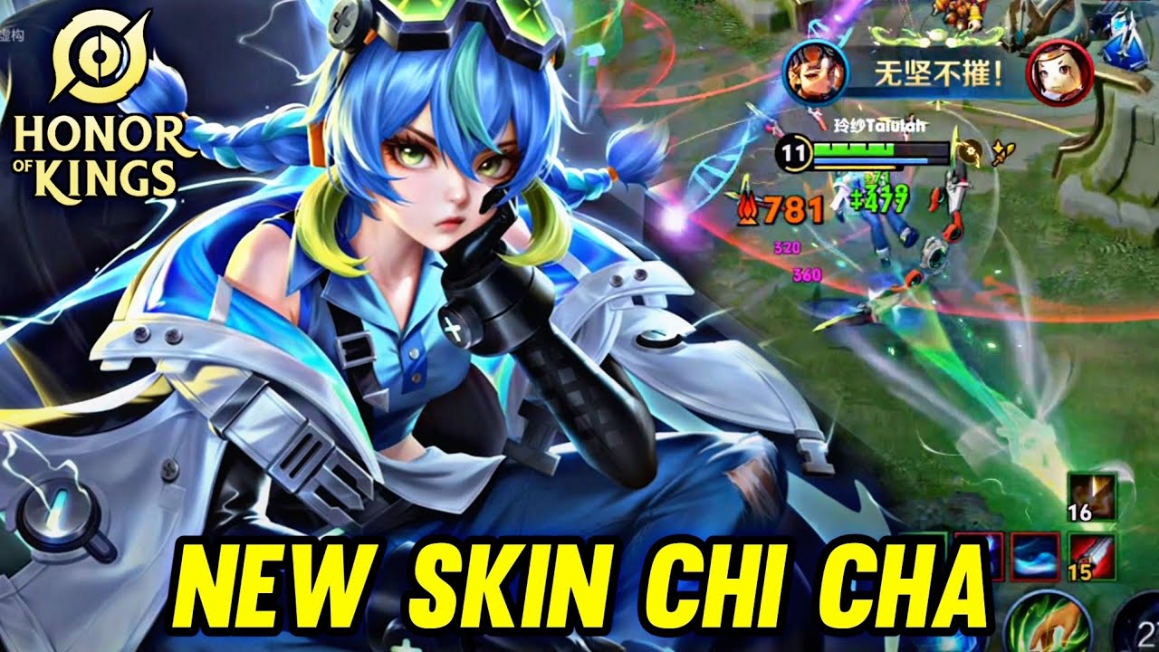 HOK : NEW SKIN CHI CHA GAMEPLAY - HONOR OF KINGS