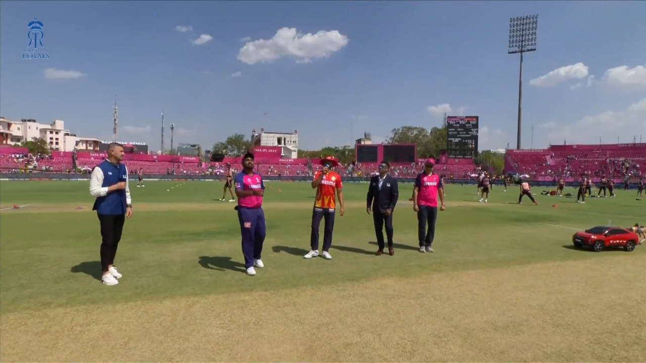 IPL 2025 M59: RR vs PBKS - Toss