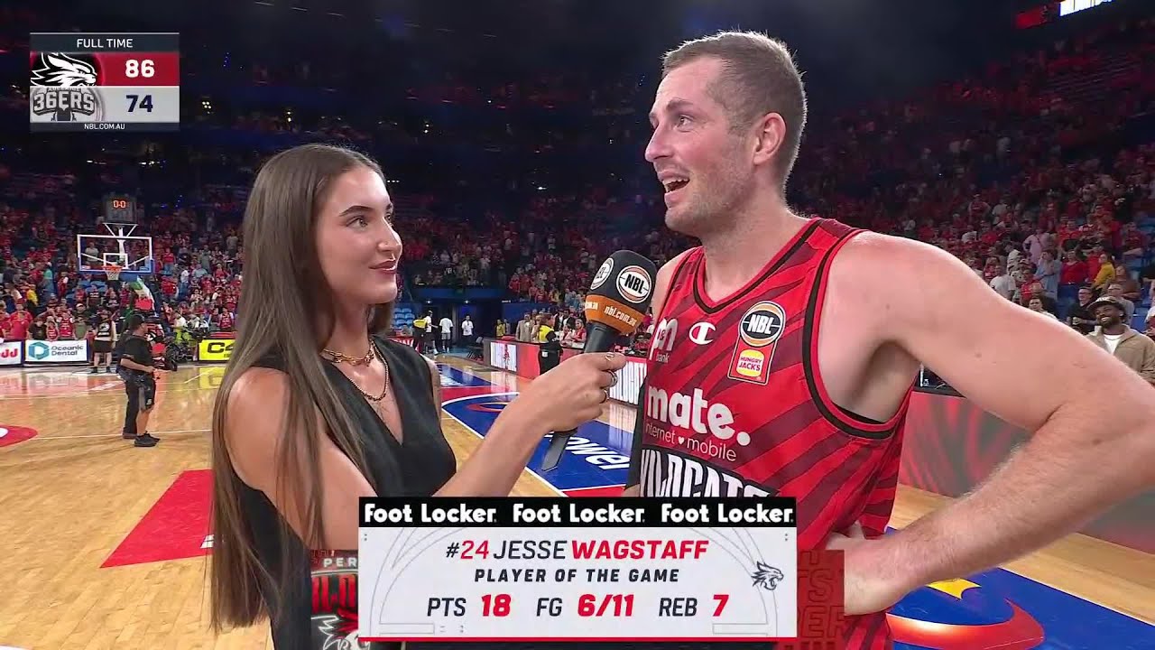 Jesse Wagstaff post-game interview vs Adelaide 36ers - Round 22, NBL26