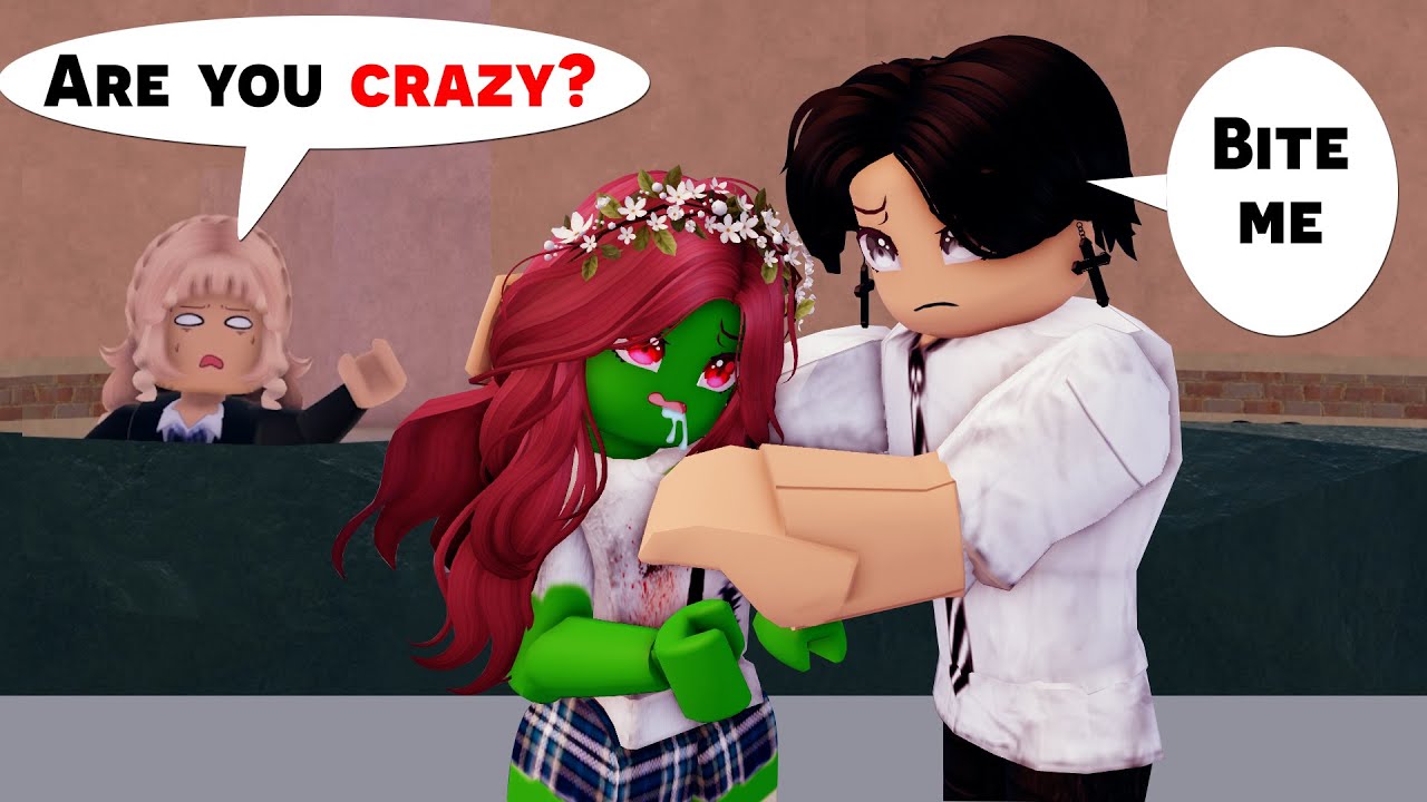 🤢 Zombie 3: My girlfriend turned into a Zombie | Story Roblox background