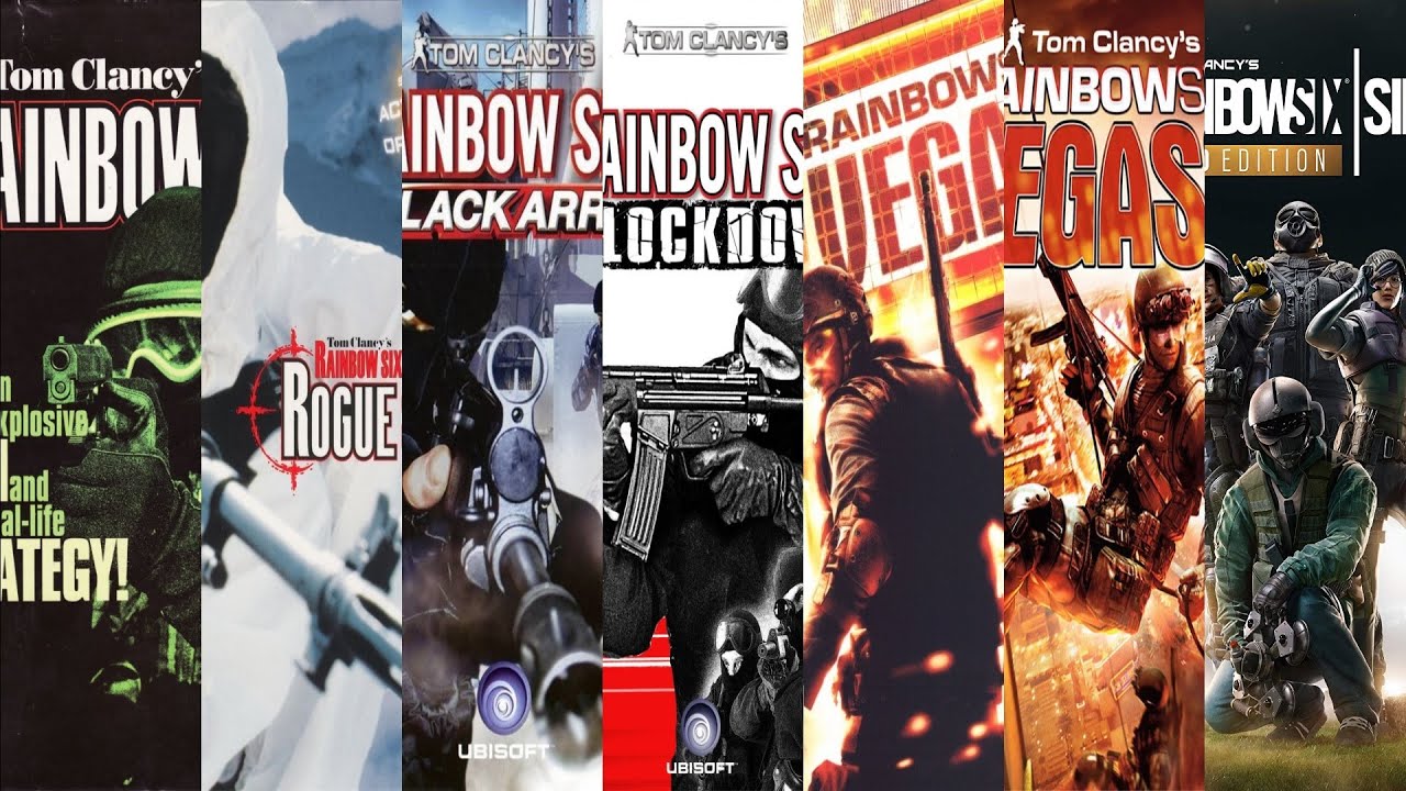 The Evolution of Rainbow Six Games (1998-2021) background