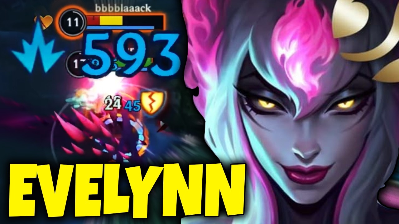 Wild Rift Evelynn Jungle Gameplay in Season 21 (Build & Runes)