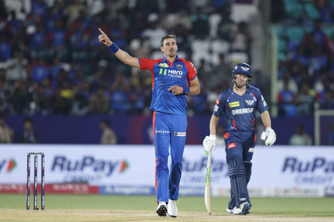 Solid comeback: Mitchell Starc's fiery spell of 3/42