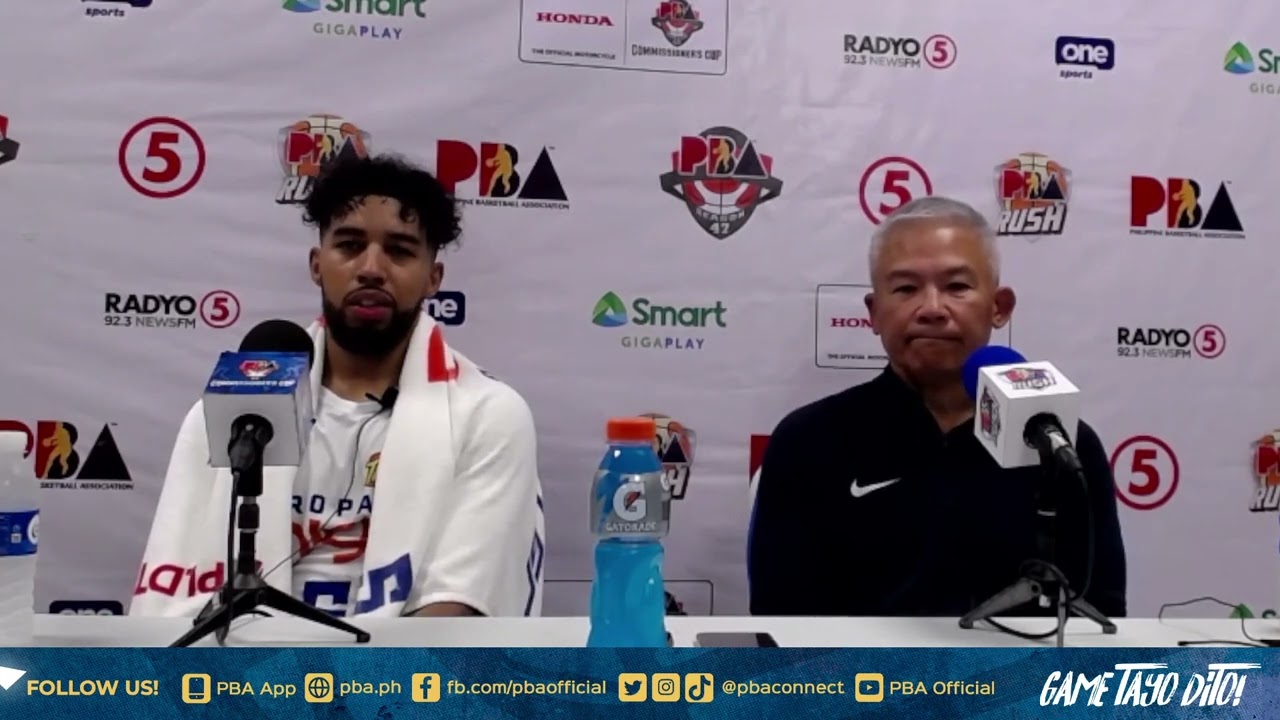 PBA Post Game Interview Oct.22: TNT beats Blackwater, 108-98 background