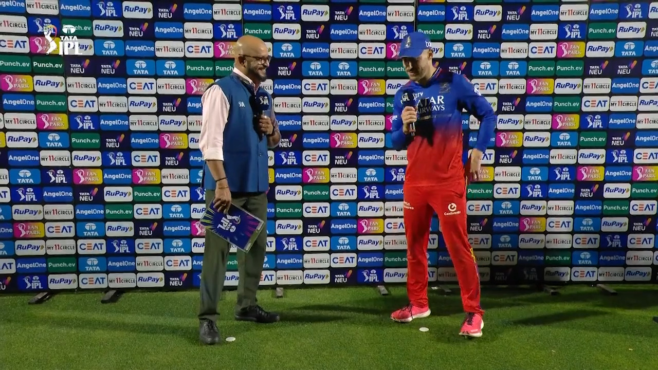 M58: PBKS vs RCB – Post Match Presentation background