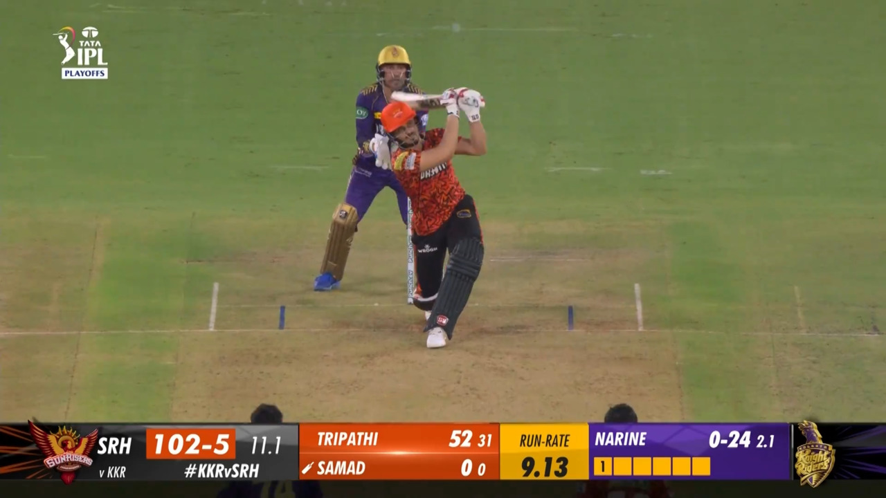 Q1: KKR vs SRH – Abdul Samad Six