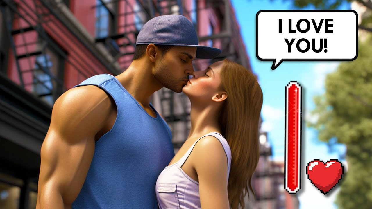 Hitting on AI NPC girls! (the future of rizz) background