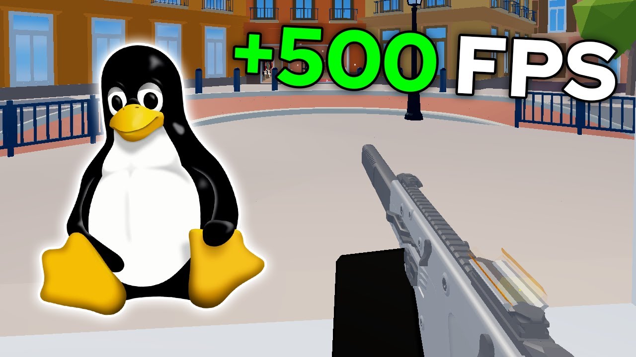 I Tried ROBLOX On LINUX... It's Insane... background