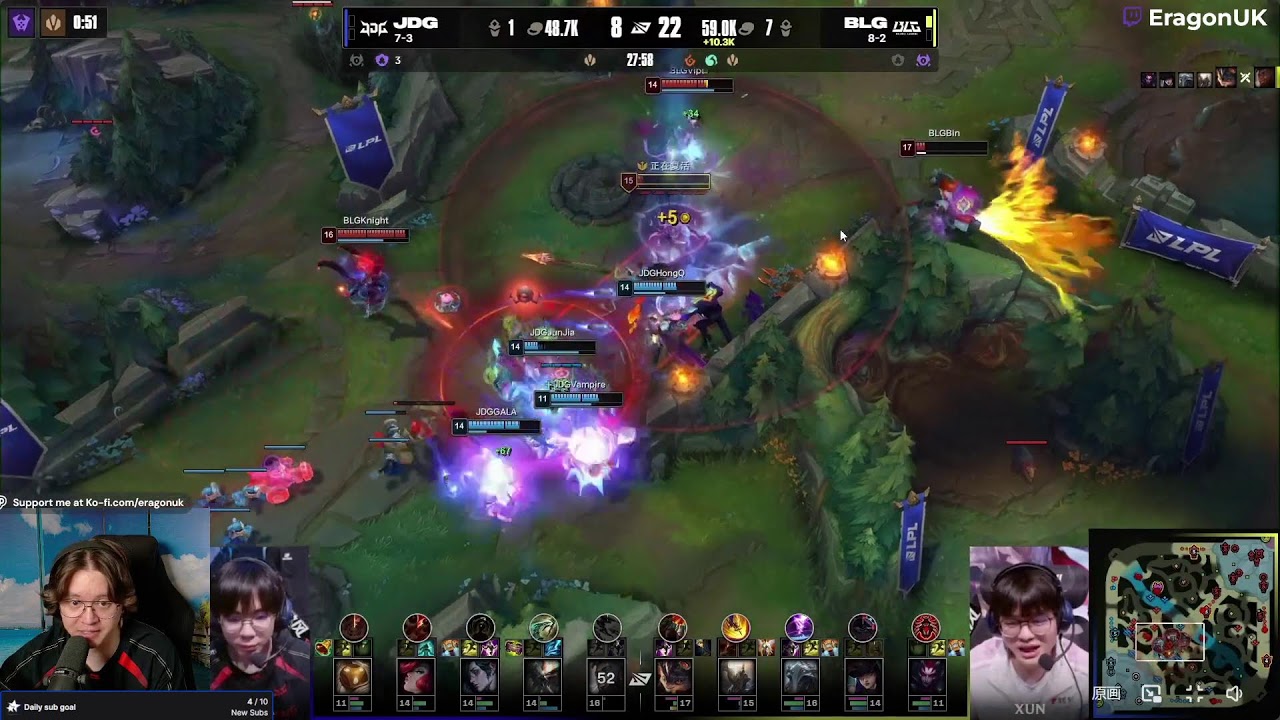🔴 LPL ENGLISH LIVE | UP vs LNG | JDG vs BLG 🔴 리그 오브 레전드 프로리그