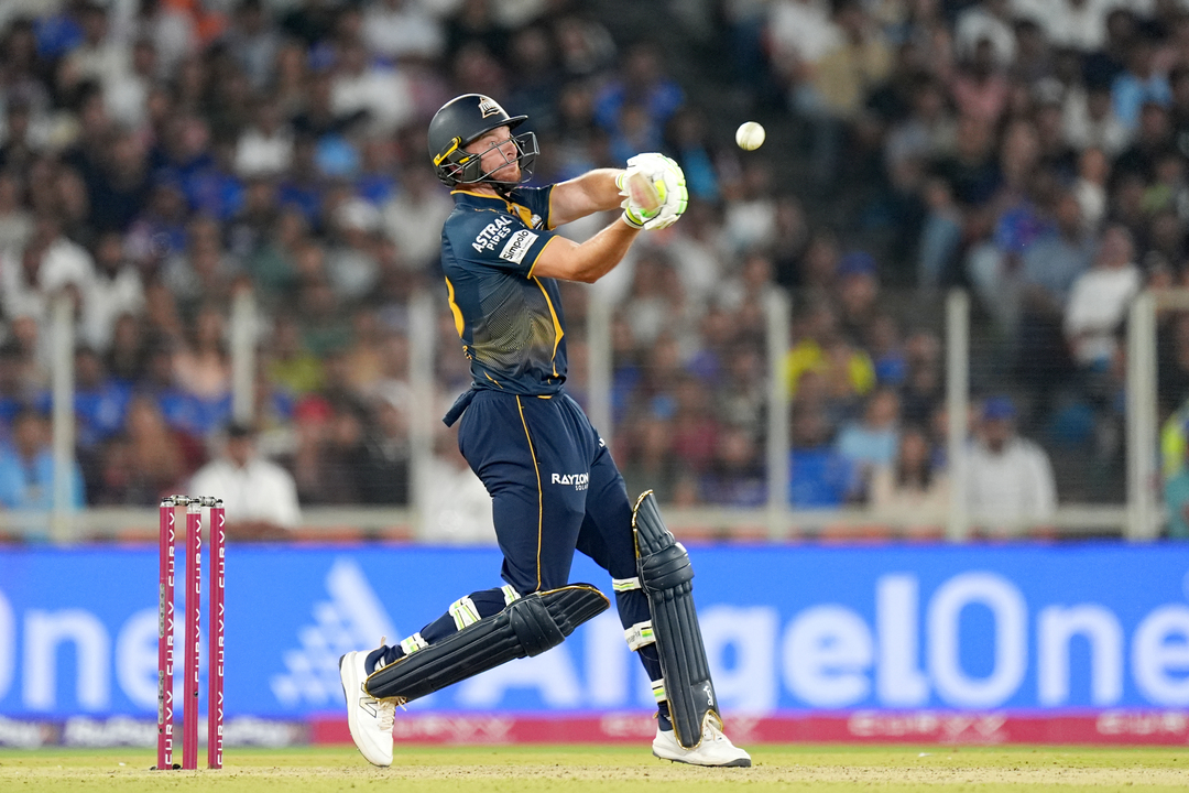 Slow, slower, slowest: Buttler's long, long wait for S Raju's bouncer background