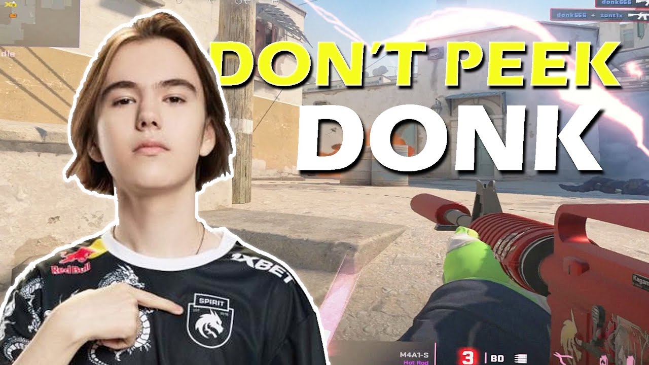 9 minutes of donk CS2 FACEIT domination background