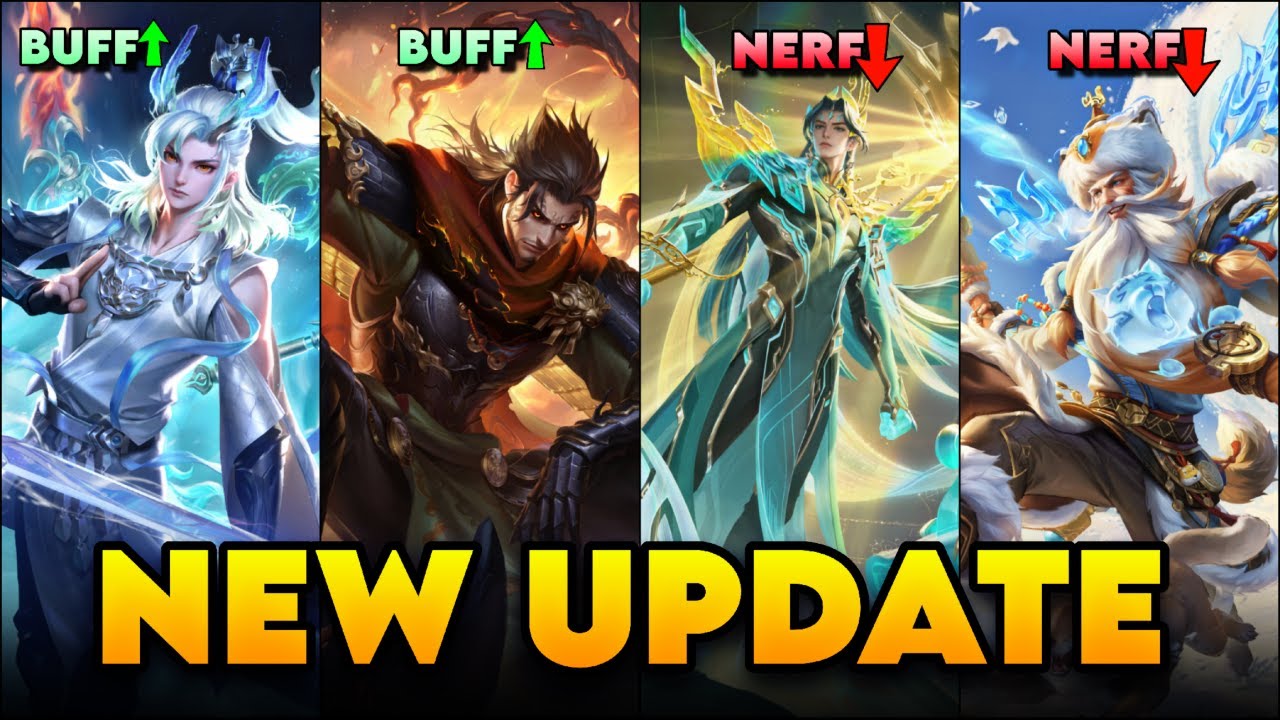 FATIH & AO'YIN BUFFED! Fuzi Nerfed + 22 Heroes Adjusted (HoK Update)