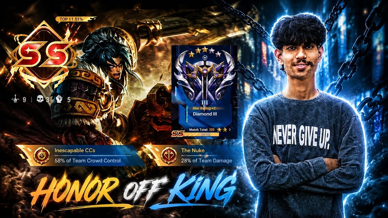 โก HONOR OF KING โก | SS Rank Dominator ๐ Diamond Rank Push ๐ฅ Pro Gameplay
