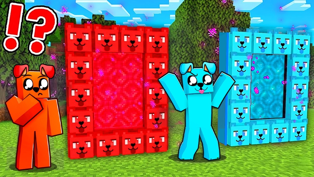 PORTAL *LUCZKA i PIMPKA* w Minecraft 😍