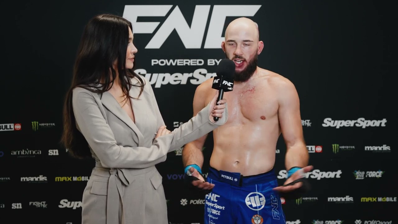 ROBIN MOOSMANN | POST FIGHT INTERVIEW | FNC 30 Powered by SuperSport | ZADAR