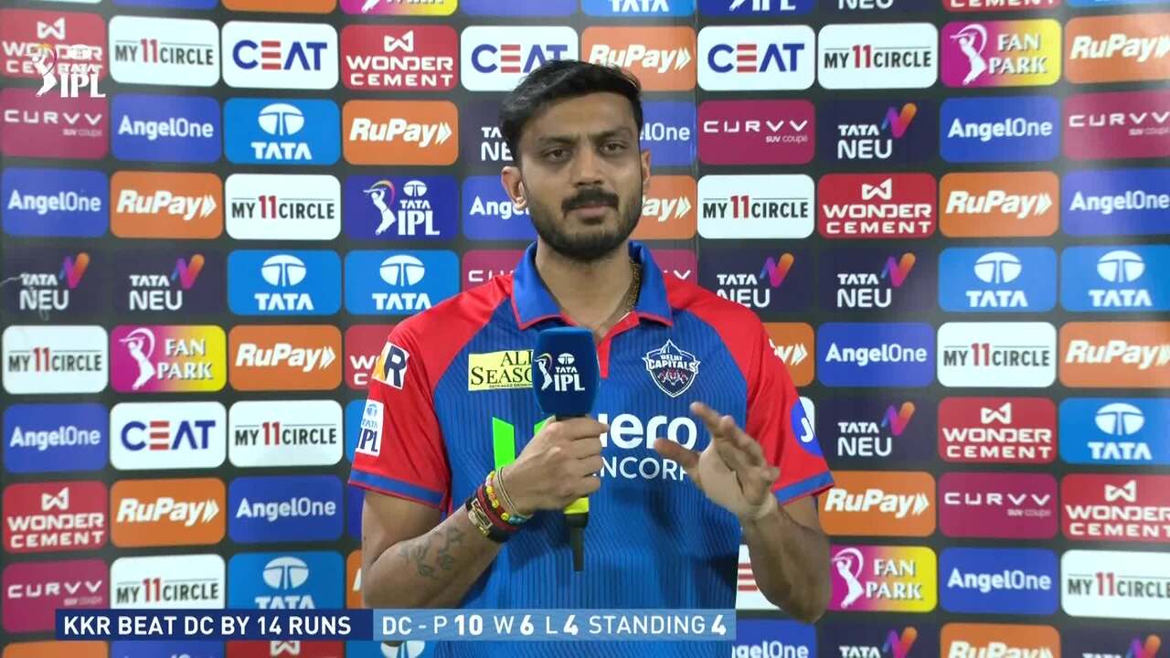 IPL 2025 M48: DC vs KKR - Axar Patel Interview