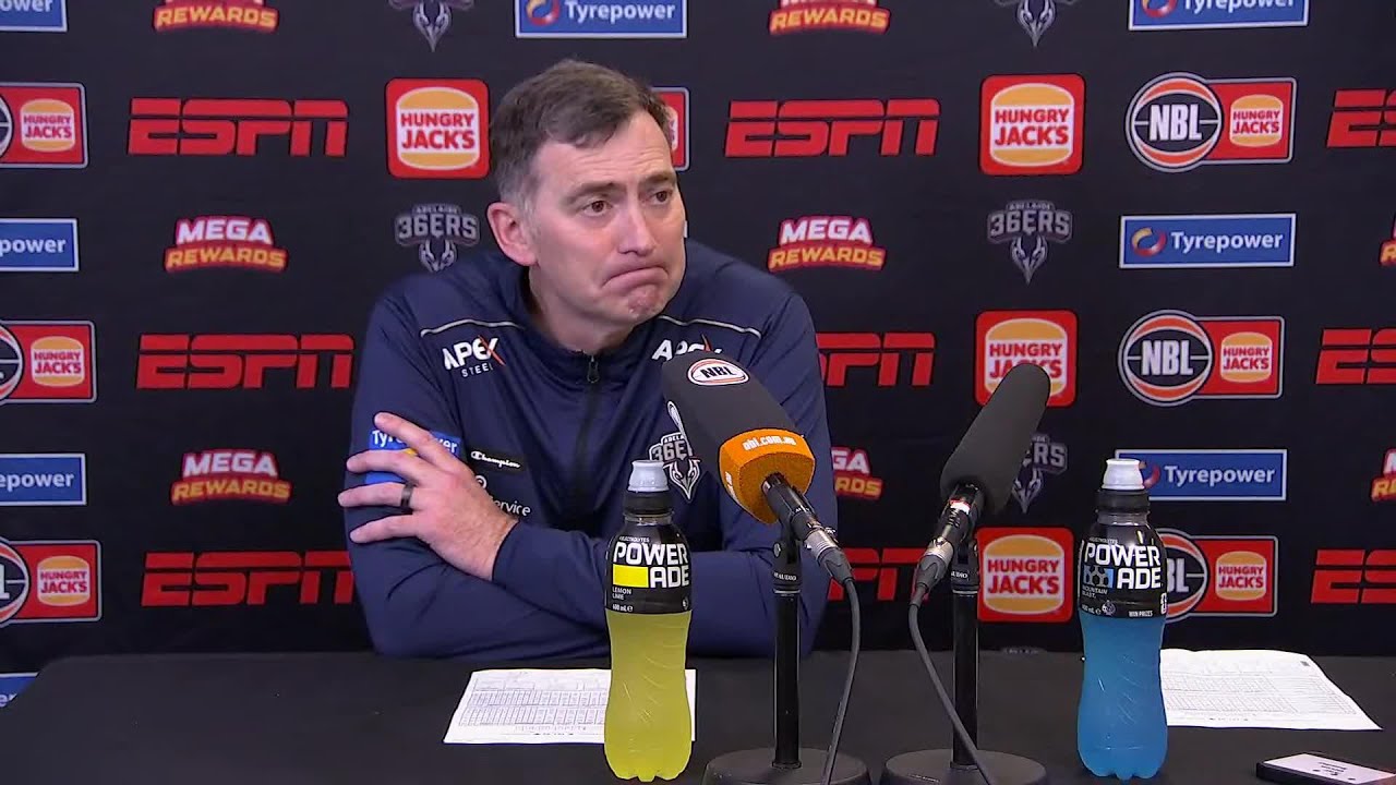 Mike Wells press conference vs South East Melbourne Phoenix - Playoffs Game 2, NBL26