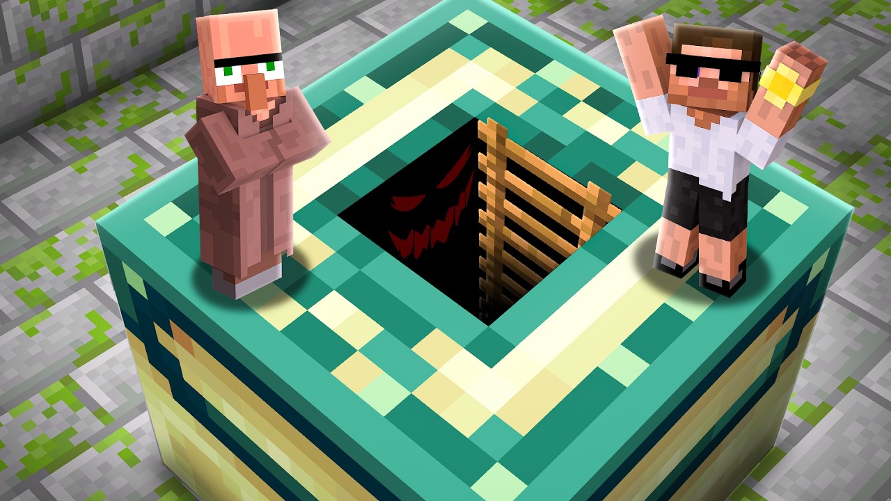 Minecraft But We Can Inside Any Block..