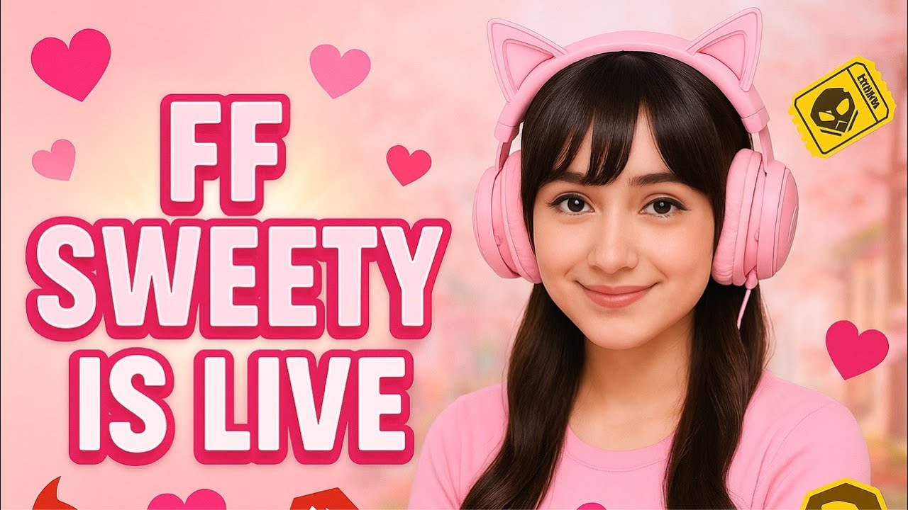 FREE FIRE LIVE STREAM | FF SWEETY || FF GIRL π―π₯#ffsweety #ff #Target_4k.subscribers