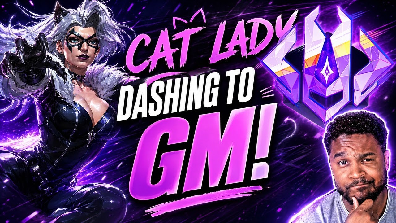 BLACK CAT TO GM MODE! Marvel Rivals
