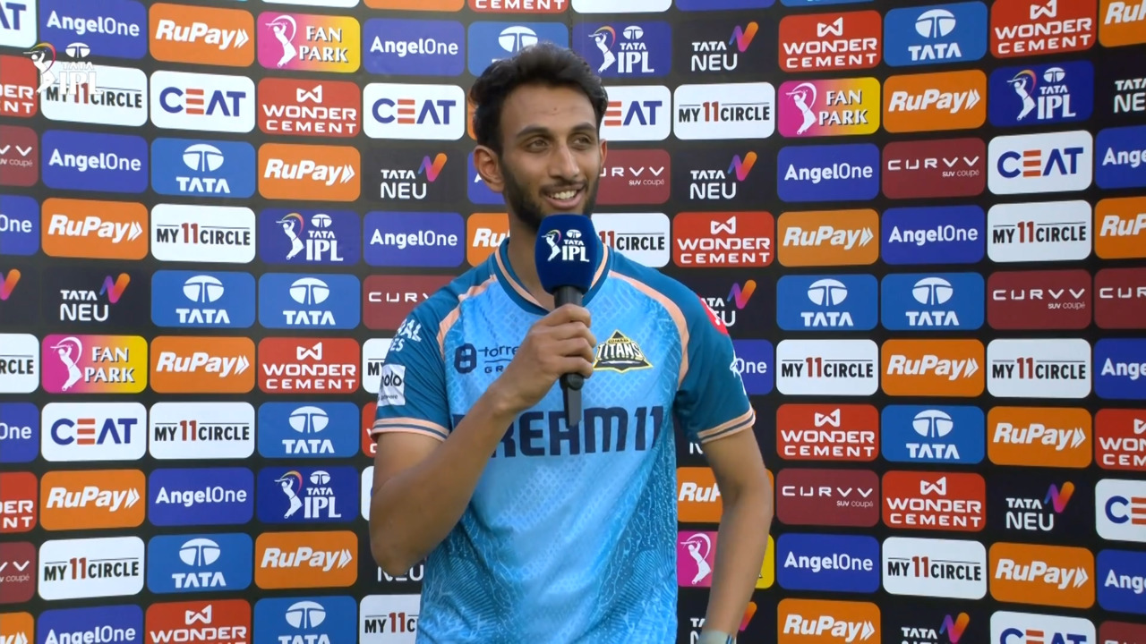 IPL 2025 M51: GT vs SRH - Prasidh Krishna Interview