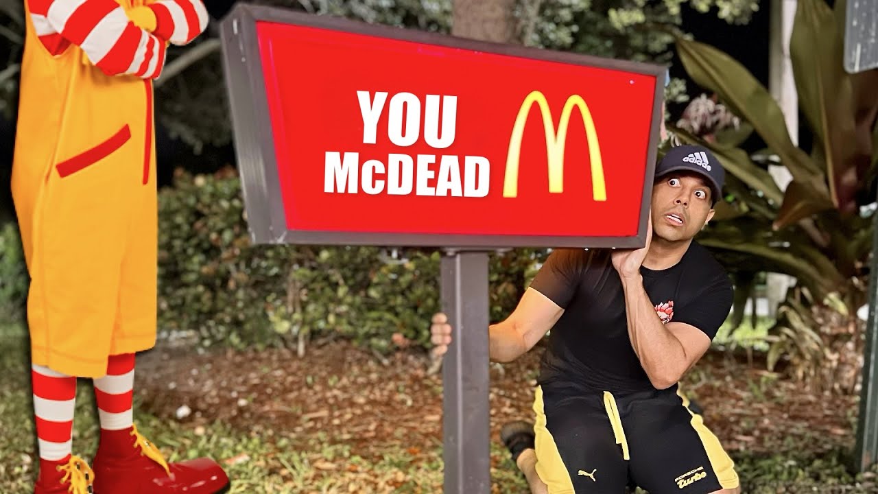 RONALD MCDONALD WANTS MY MEAT... background
