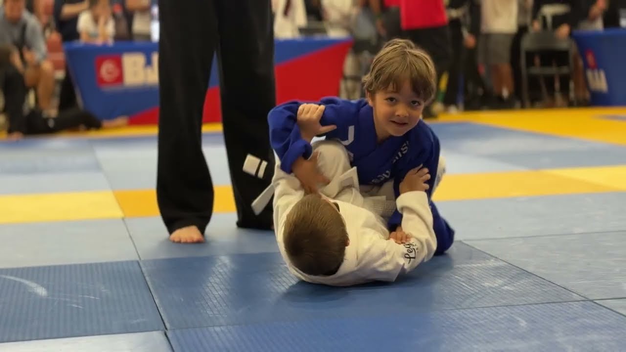 5 years old LISTEN to Coach and WINS!