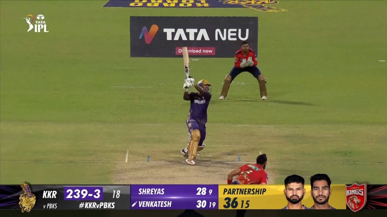 M42: KKR vs PBKS – Venkatesh Iyer Six