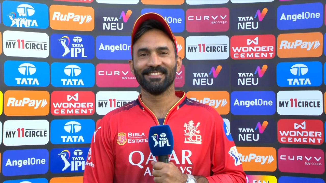 IPL 2025 M65: RCB vs SRH - Dinesh Karthik Interview